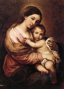 Bartolome Esteban Murillo Virgin and the Son oil painting reproduction